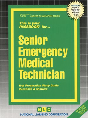 cover image of Senior Emergency Medical Technician